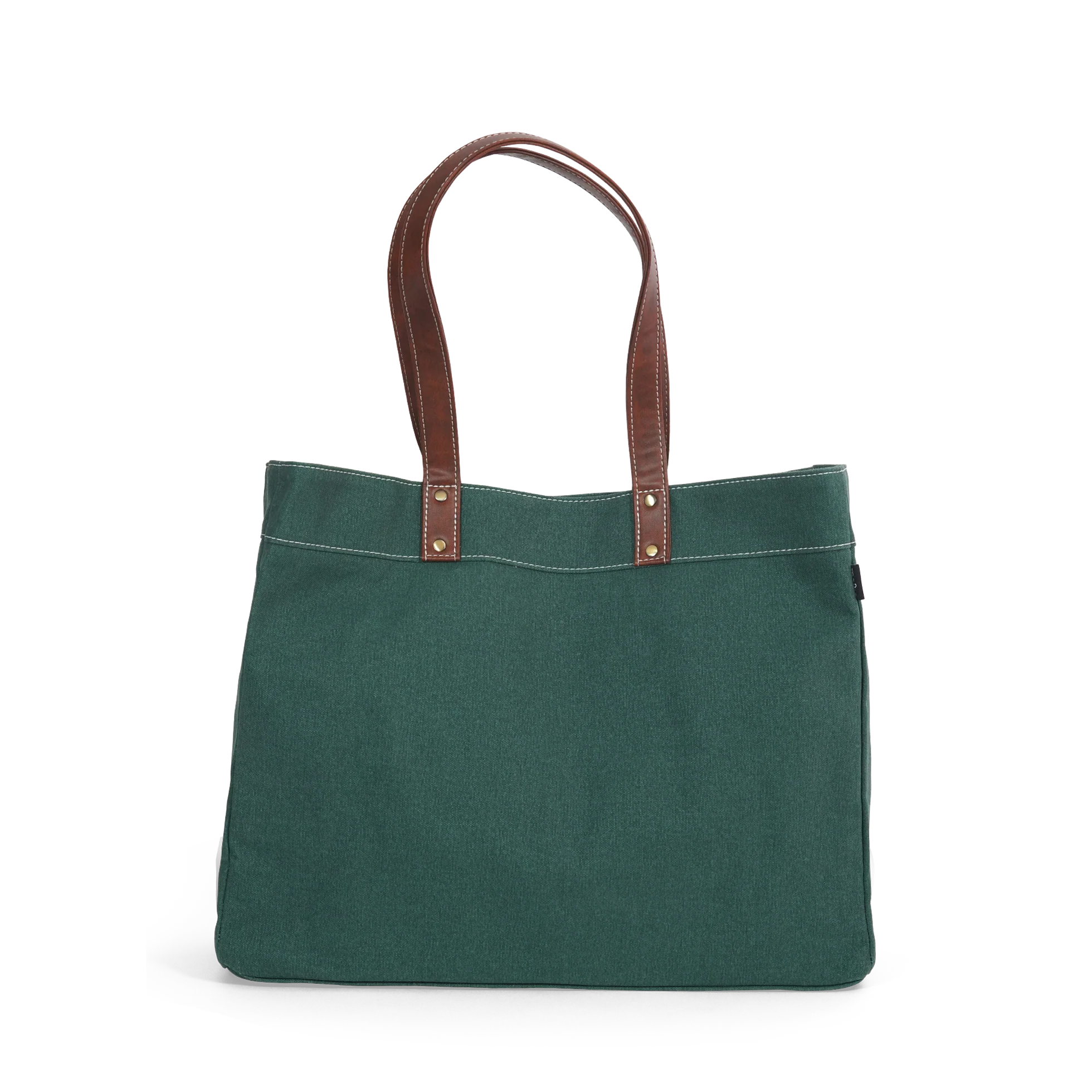 Carryall Tote - Waxed Hunter Green