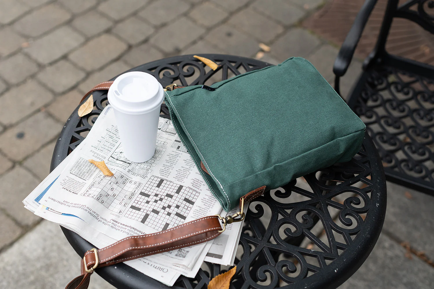 City Sling - Waxed Hunter Green - Image 5