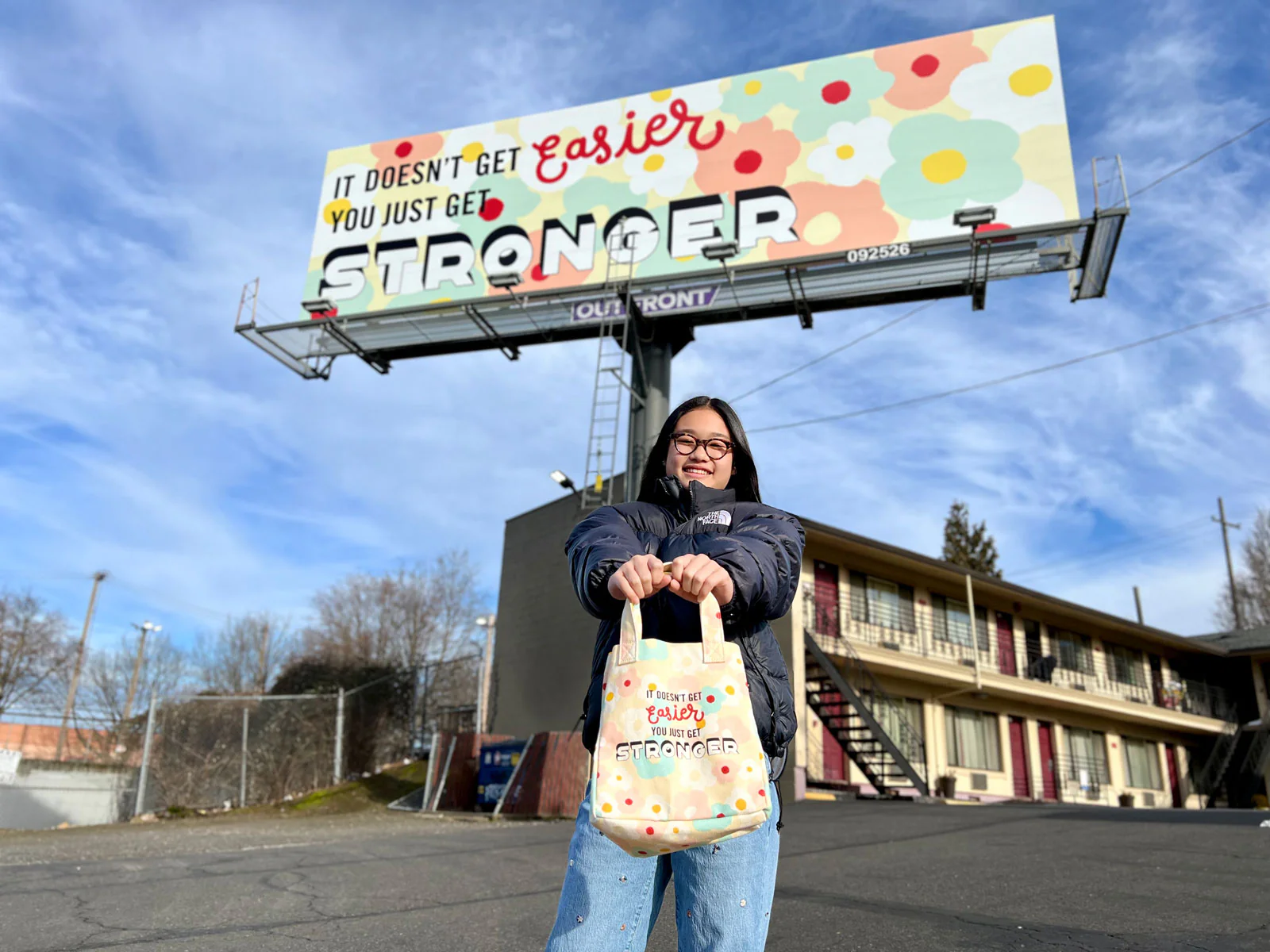 Lunch + Pie Tote - Maika's Wish - Image 2
